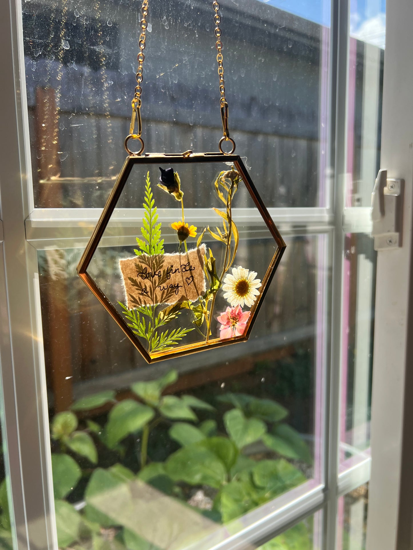 Love Finds A Way Flower Art